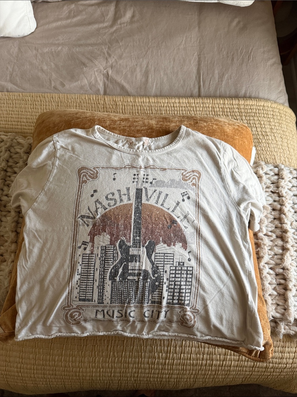 Ash Cream Nashville Music City Graphic Tee